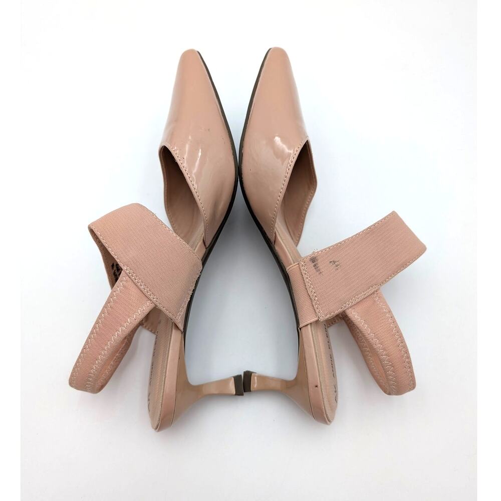 Anne Klein Izel Pointed Toe Kitten Heel Pump Women's Beige Size US10M EU40.5 - Picture 7 of 11